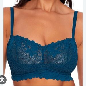 BARE t-shirt bra in floral lace